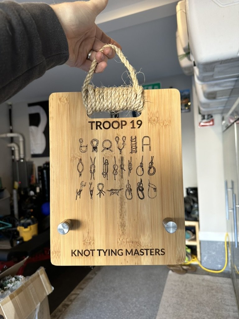 Knot Tying Masters Board
