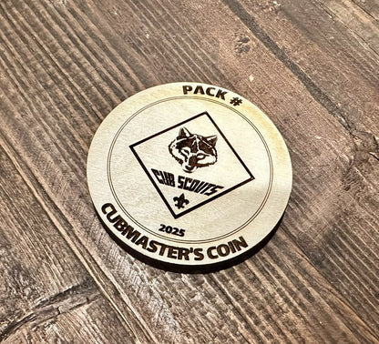 Cubmaster's Coin (25 count - Just $2.99 each!)