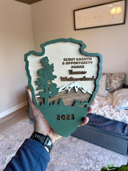 Scout Growth & Opportunity Arrowhead Award (National Park)